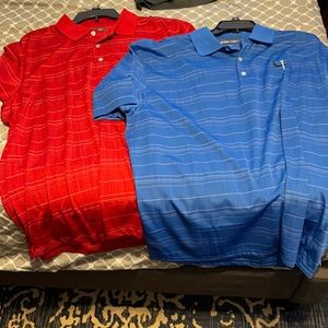 Two golf polos